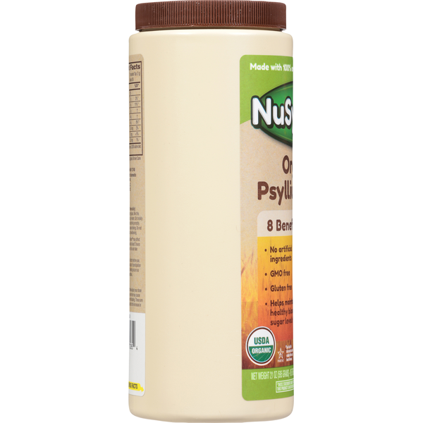 NuSyllium Psyllium Fiber, Organic, Unflavored