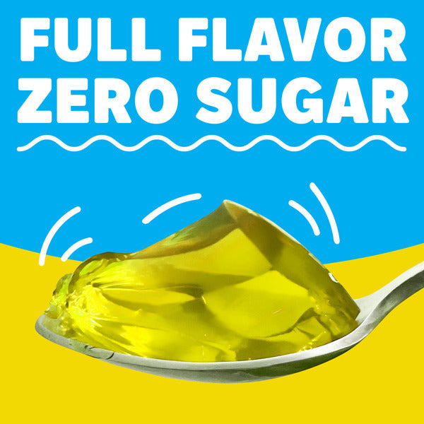 Jell-O Zero Sugar Lemon Flavor Gelatin