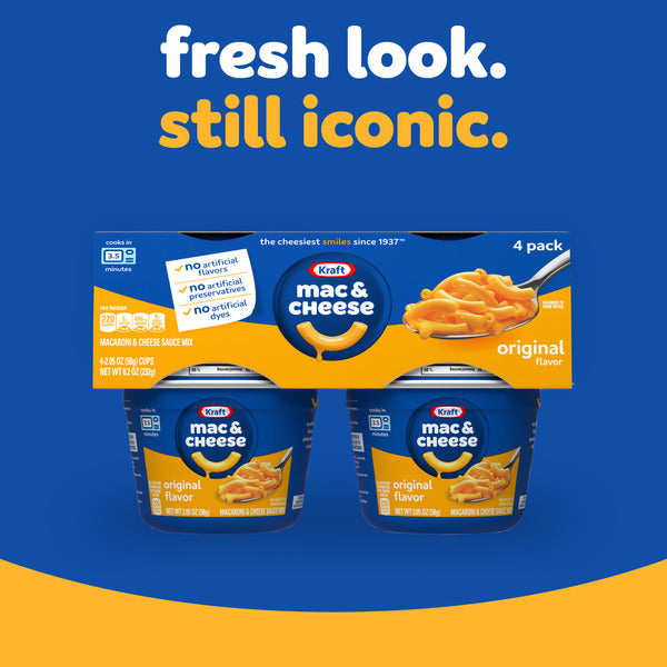 Kraft Original Mac & Cheese Easy Microwavable Dinner