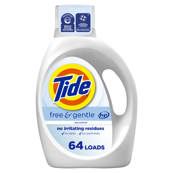 Tide Free & Gentle Liquid Laundry Detergent
