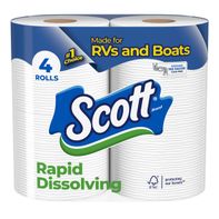 Scott Rapid Dissolving Toilet Paper️
