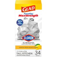 Glad ForceFlex MaxStrength Drawstring Kitchen Tras...
️