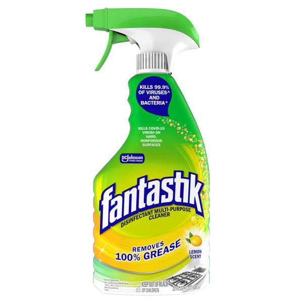 fantastik® All-Purpose Cleaner, Trigger Bottle, Lemon Scent