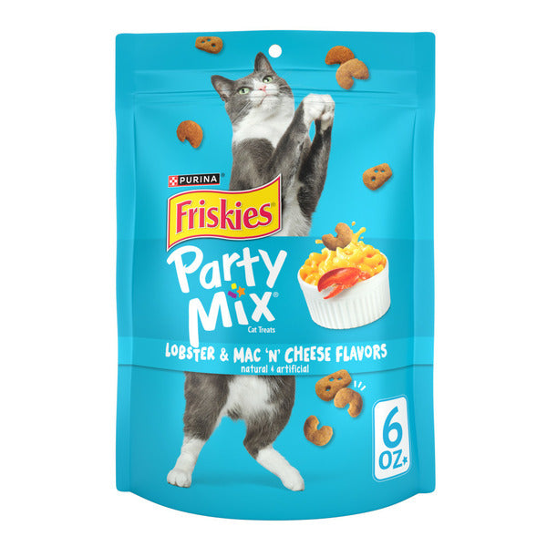 Purina Friskies Cat Treats, Party Mix Lobster & Mac &