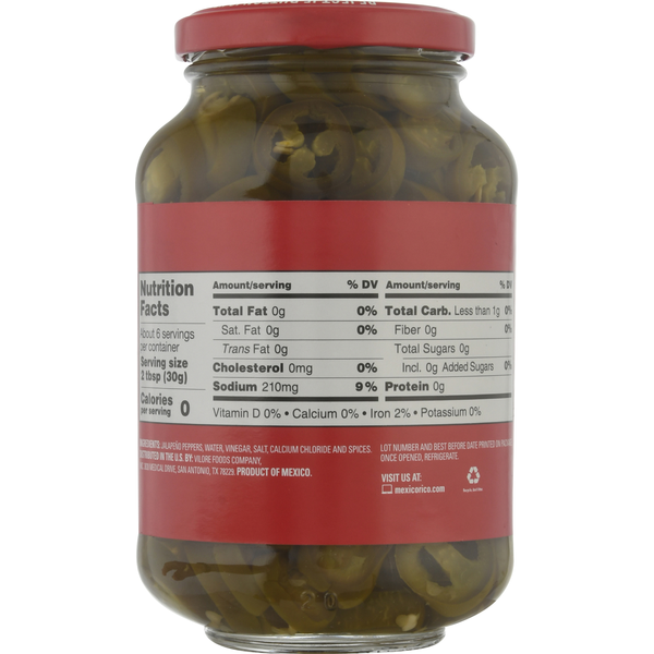 La Costeña Pickled Jalapeno Peppers, Nachos