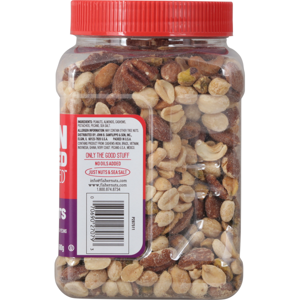 Fisher Mixed Nuts with Peanuts