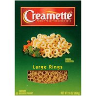Creamette Large Rings️