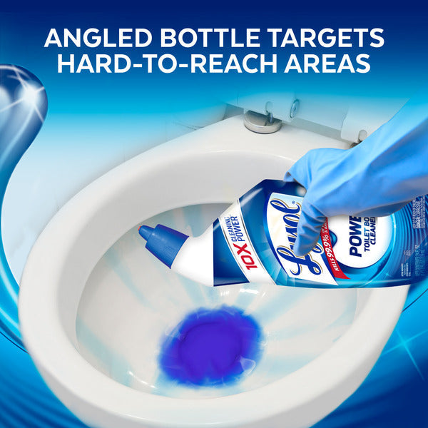 Lysol Toilet Bowl Cleaner Gel, For Cleaning and Disinfecting, Stain Removal