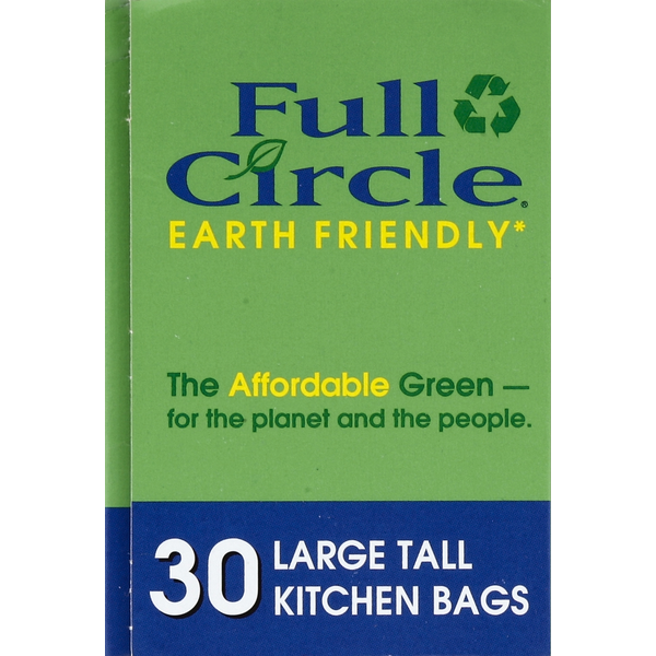 Full Circle Large Tall Kitchen Trash Bags