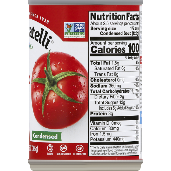 Dei Fratelli Tomato Soup, Gluten Free, Condensed