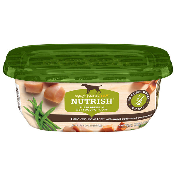 Rachael Ray Nutrish Chicken Paw Pie Wet Dog Food