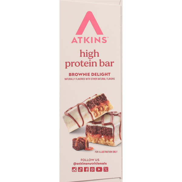 Atkins Brownie Delight High Protein Bar