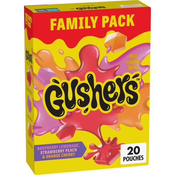Gushers Fruit Flavored Snacks Family Pack