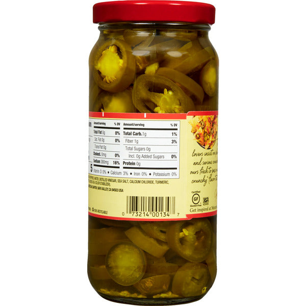 Mezzetta Sliced Hot Jalapeño Peppers