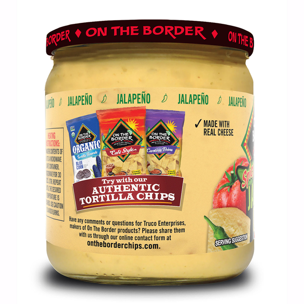 On The Border Spicy Jalapeño Queso Salsa