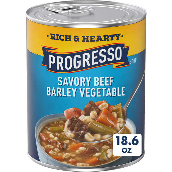Progresso Rich & Hearty Savory Beef Barley Vegetable