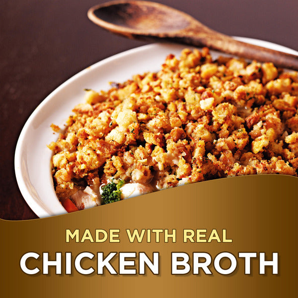 Kraft Stove Top Low Sodium Stuffing Mix for Chicken with 25% Less Sodium