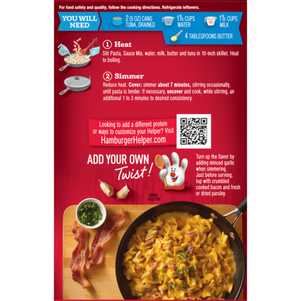 Tuna Helper Tuna Cheesy Pasta