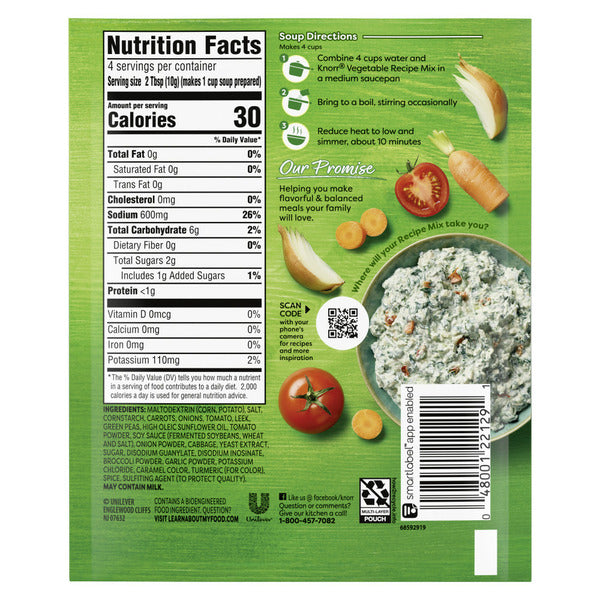 Knorr Soup Mix And Recipe Mix Vegetable