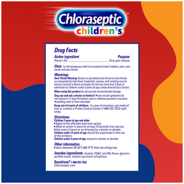 Chloraseptic Children&