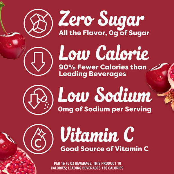 Crystal Light Cherry Pomegranate Powdered Drink Mix