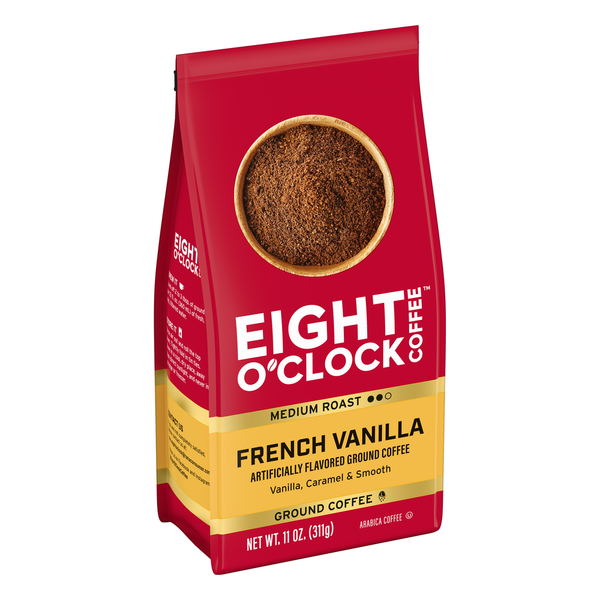 Eight O’Clock Medium Roast Ground French Vanilla Coffee