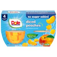Dole Peaches, Diced️ DestGlow