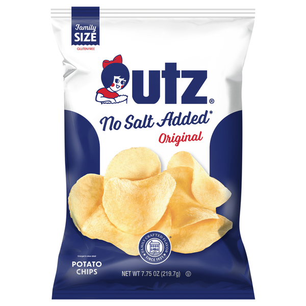 Utz Unsalted Potato Chips