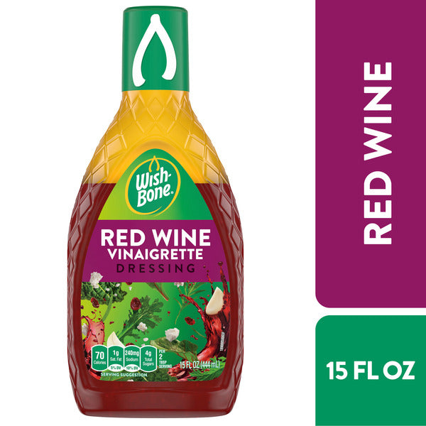 Wish-Bone Red Wine Vinaigrette Salad Dressing