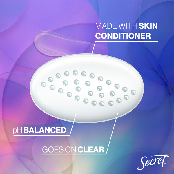 Secret Fresh Clear Gel Antiperspirant and Deodorant, Cocoa Butter Scent