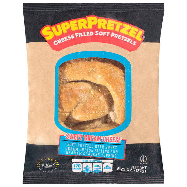 SUPERPRETZEL Sweet Cream Cheese Pretzels