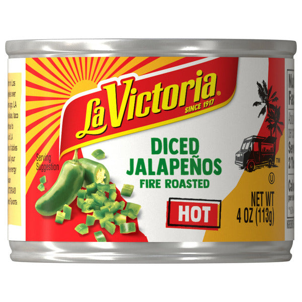 La Victoria Hot Diced Jalapenos
