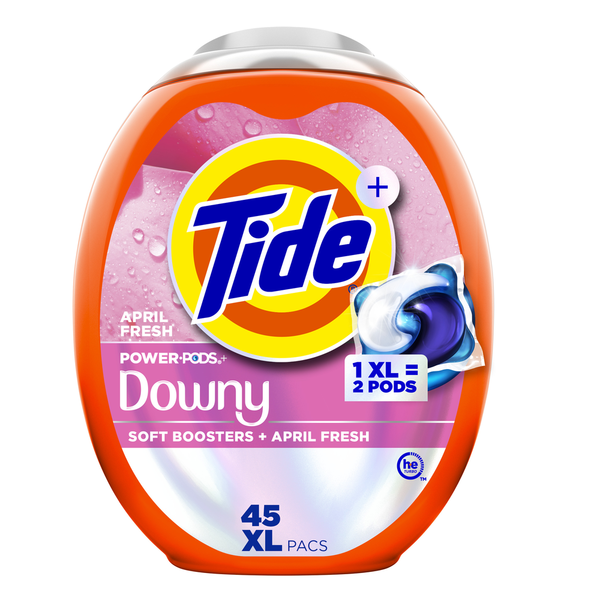 Tide Power PODs with Downy, Detergent