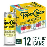 Topo Chico Hard Seltzer, Variety Pack, 4.7% ABV️