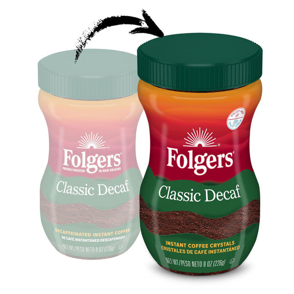 Folgers Classic Decaf Instant Coffee
