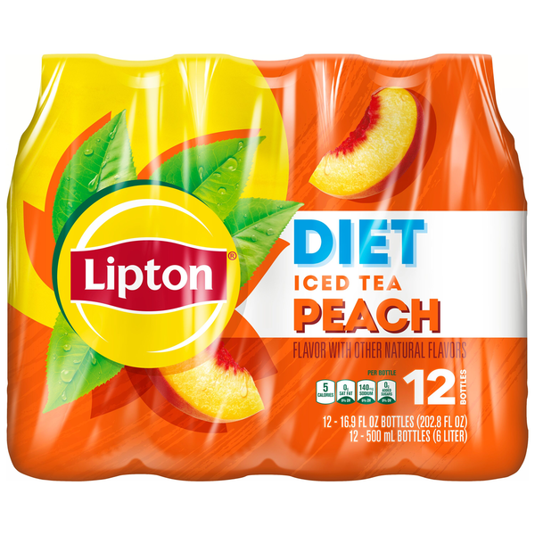 Lipton Iced Tea, Diet, Peach