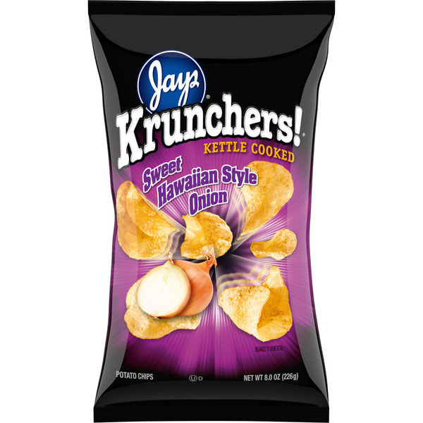 Krunchers Sweet Hawaiian Style Onion Kettle Chips