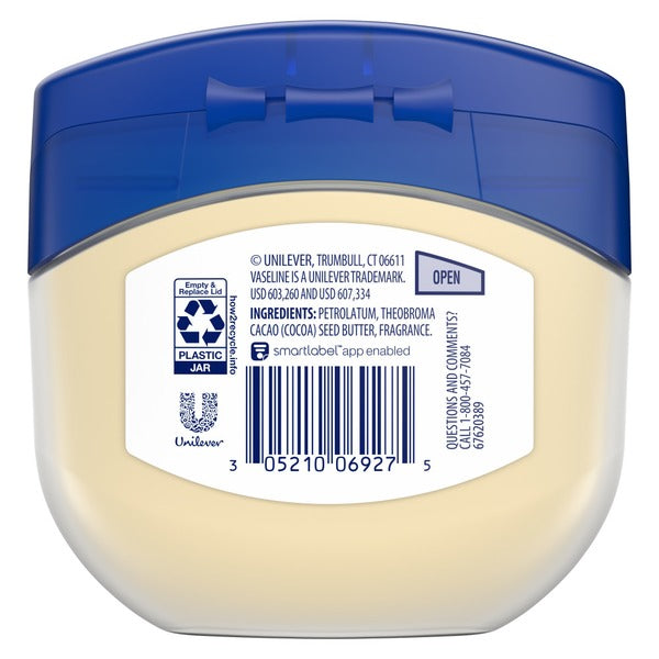 Vaseline Petroleum Jelly Cocoa Butter