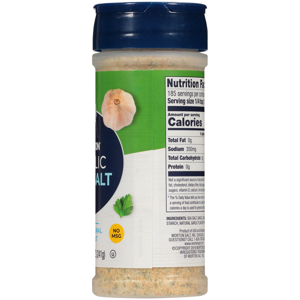 Morton Garlic Sea Salt