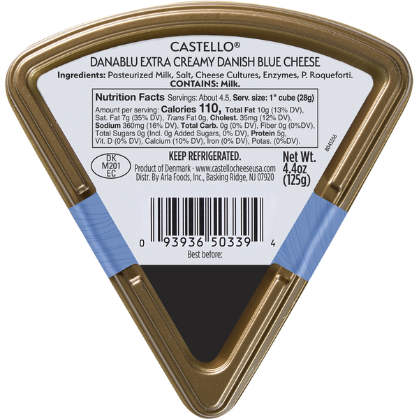 Castello Extra Creamy Danish Danablu Blue Cheese