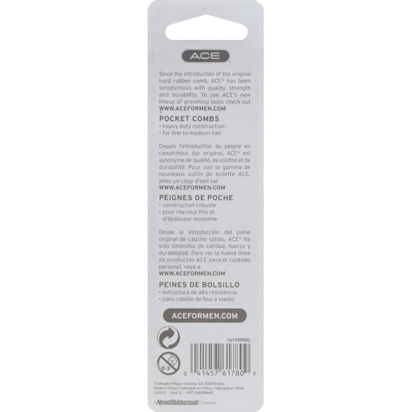 ACE Comb, Pocket