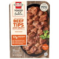 Hormel SQUARE TABLE Slow Simmered Beef Tips and Gr...
️