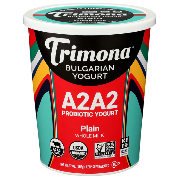 Trimona Yogurt, Bulgarian, Plain, Whole Milk