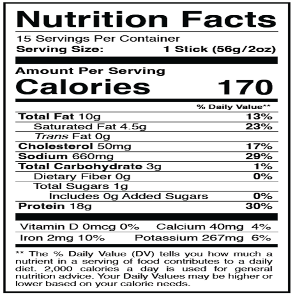 1st Phorm Jalapeno Heat Protein Stick