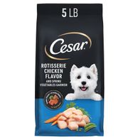 Cesar Small Breed Dry Dog Food Rotisserie Chicken ...
️