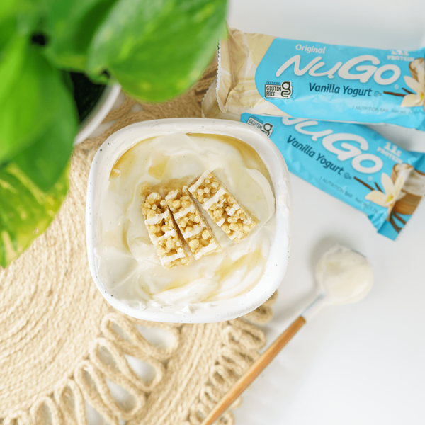 NuGo Original Vanilla Yogurt, Gluten Free, Protein Bar