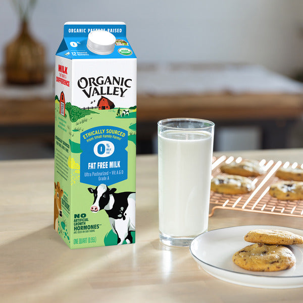 Organic Valley® Organic Skim (Fat Free) Milk