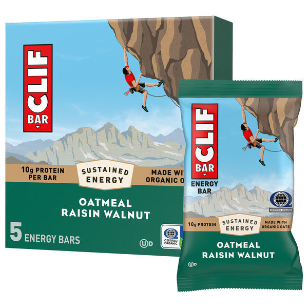 CLIF BAR Energy Protein Bars, Oatmeal Raisin Walnut, Non-Gmo 12 oz
