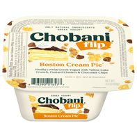 Chobani Yogurt, Greek, Boston Cream Pie️