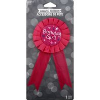Creative Converting Award Ribbon, Birthday Girl️
